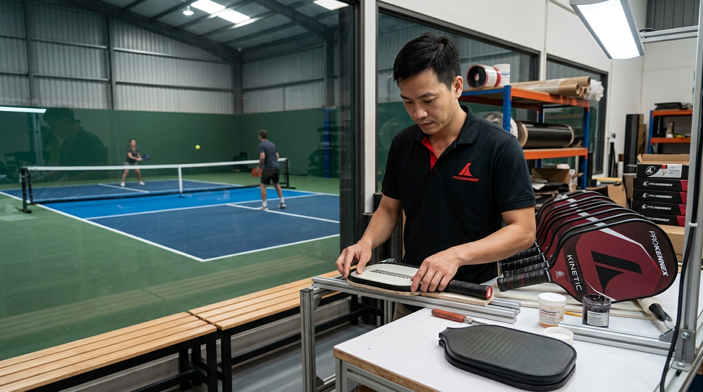Cận cảnh xưởng sản xuất ProKennex: Nơi tạo ra những cây vợt đẳng cấp thế giới có gì đặc biệt? - Cận cảnh xưởng sản xuất
