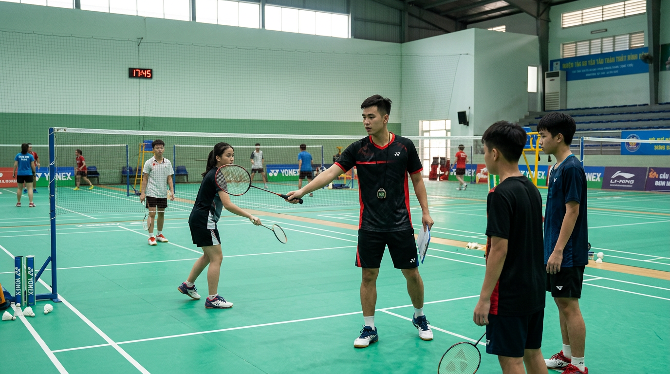 Thử làm HLV cầu lông trong một ngày: Liệu có dễ như bạn nghĩ? - Vậy, "Thử làm HLV cầu lông trong một ngày: Liệu có dễ nh