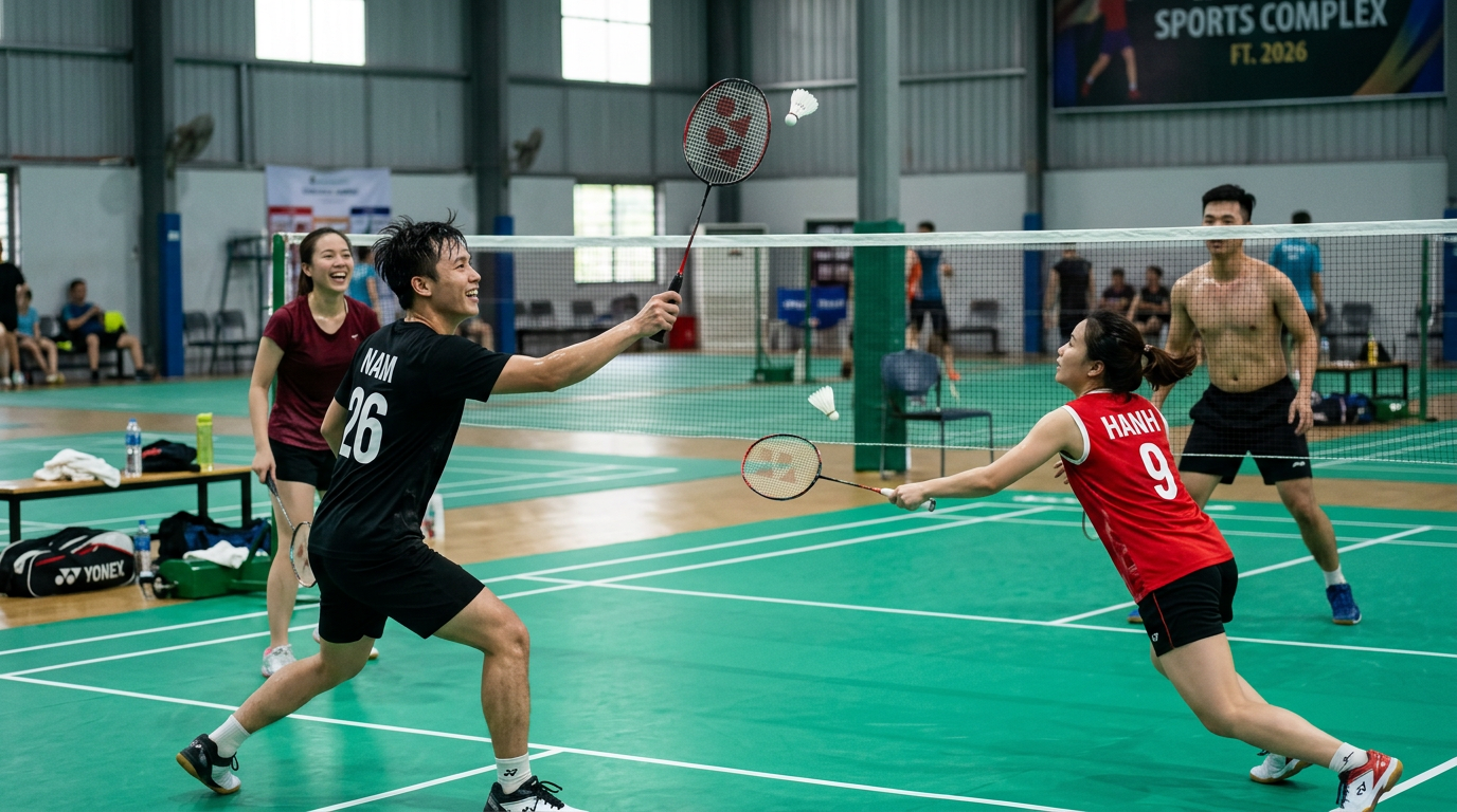 Trải nghiệm một trận cầu lông "đẫm mồ hôi" cùng hội bạn thân! - Chuẩn bị gì để có Trải nghiệm một trận cầu lông "đẫm mồ