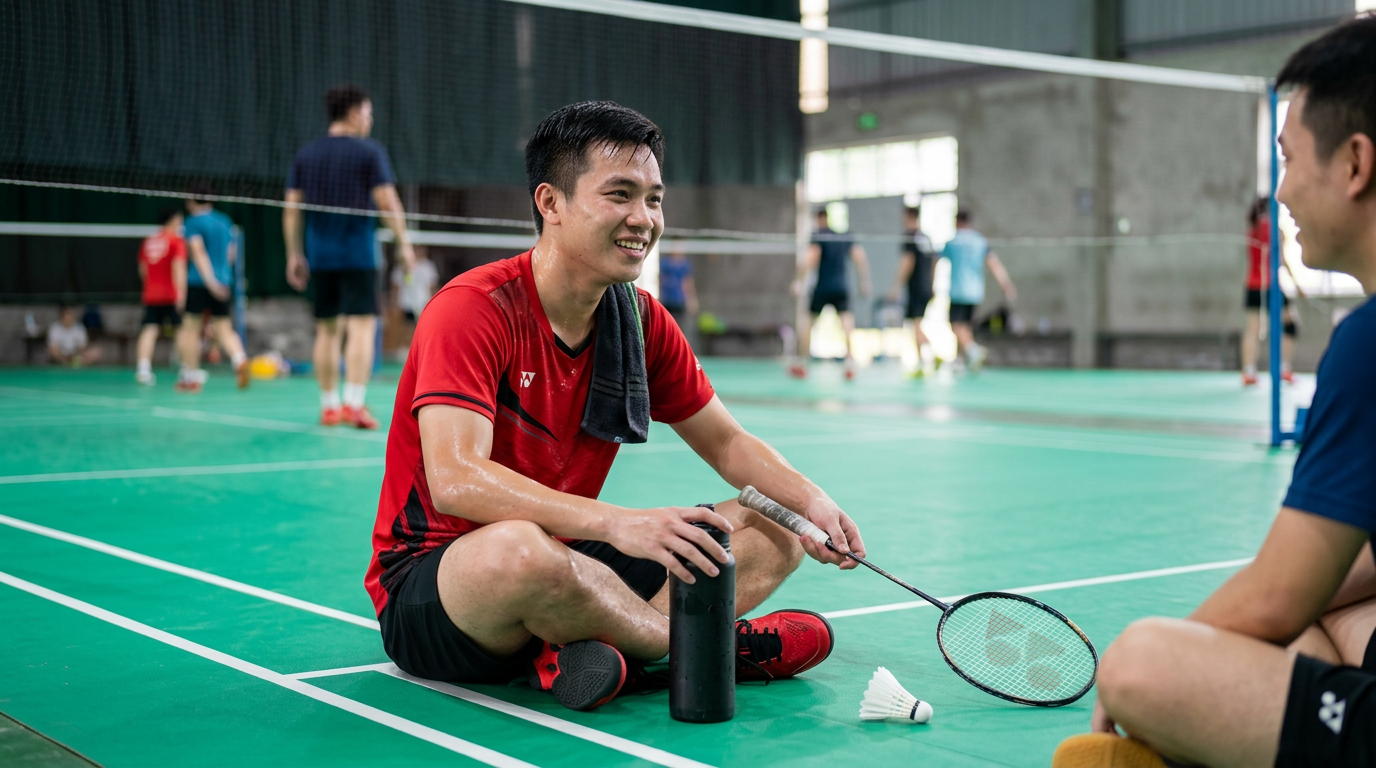 Trải nghiệm một trận cầu lông "đẫm mồ hôi" cùng hội bạn thân! - Làm sao để phục hồi nhanh chóng sau một trận cầu lông "đ