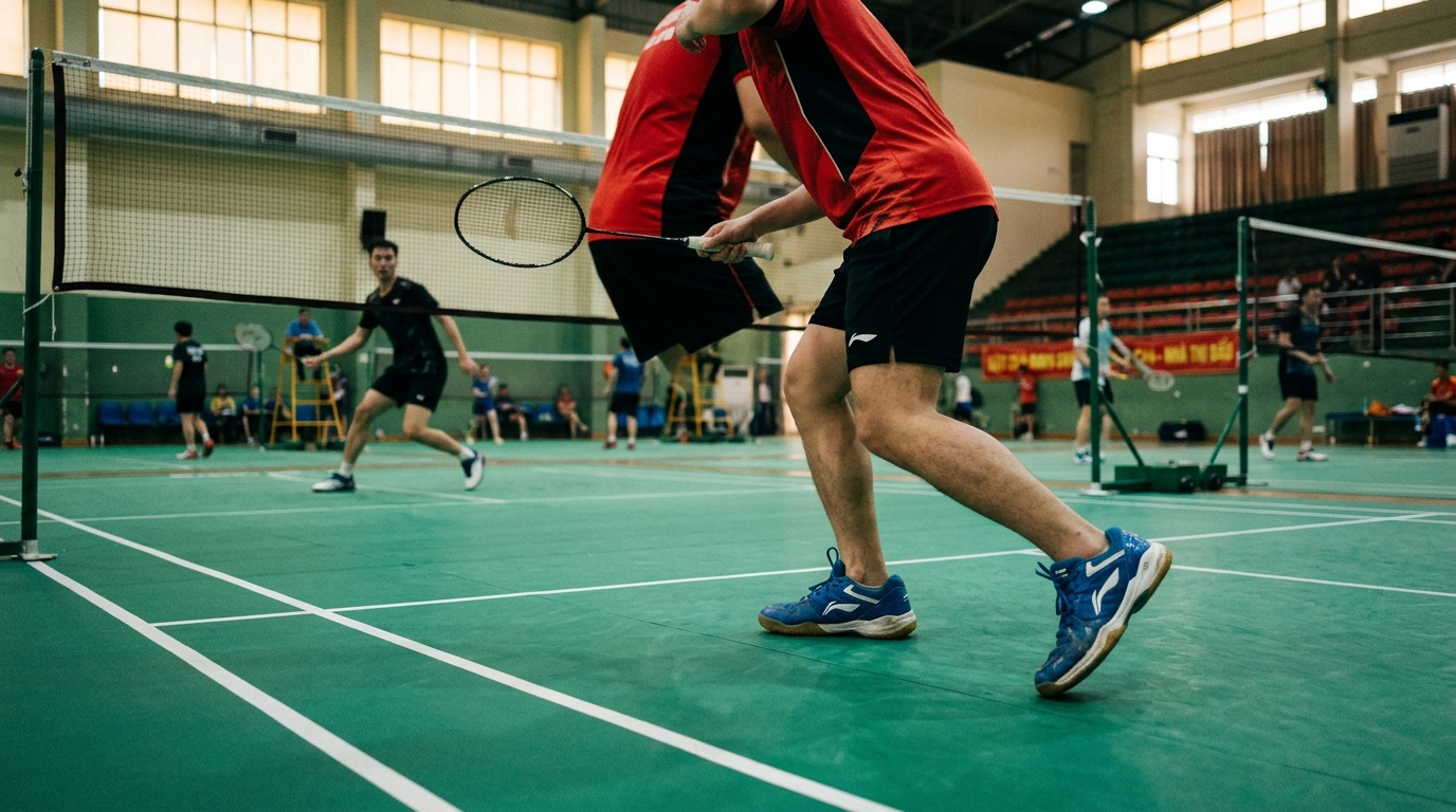 [Sản phẩm] Giày lining màu xanh dương AYTM005-1 \| Đón chờ những cơn mưa - Để Giày Li-Ning AYTM005-1 màu xanh dương bền 